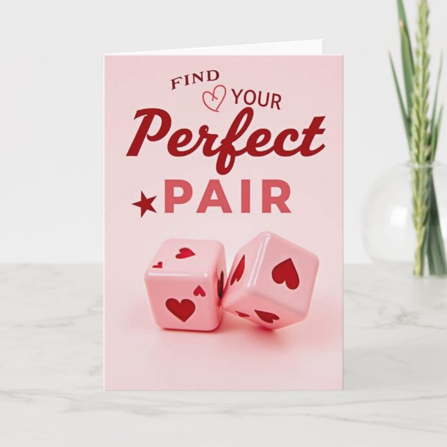 Perfect Pair Heartfelt Style Card (Front)