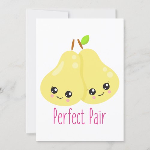 Perfect Pair Invitation