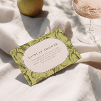 Perfect Pair Vintage Pear Bridal Shower