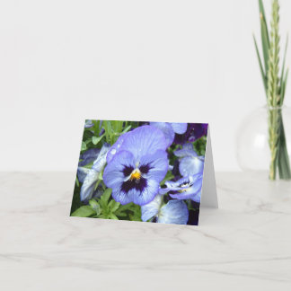 Perfect Pansy Notecard