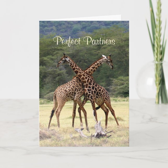 Perfect Partners – Anniversary Card (Front)