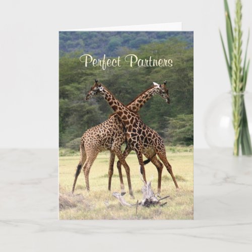 Perfect Partners â Anniversary Card