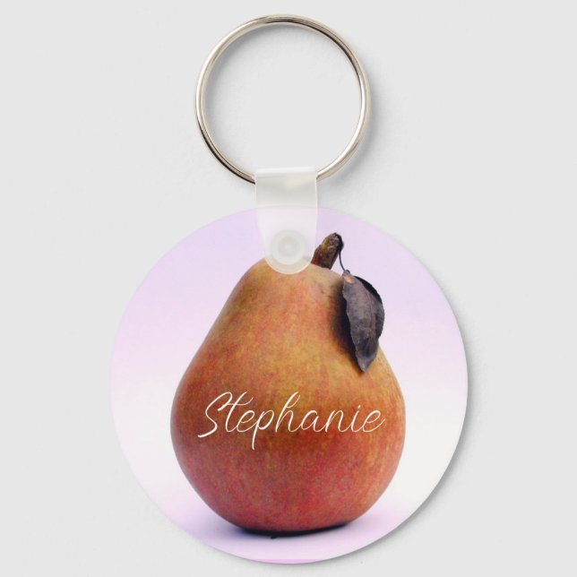 Perfect Pear Keychain (Front)