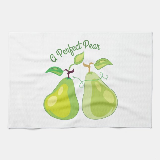 Perfect Pear Kitchen Towel (Horizontal)