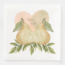 Perfect Pear Paper Napkin