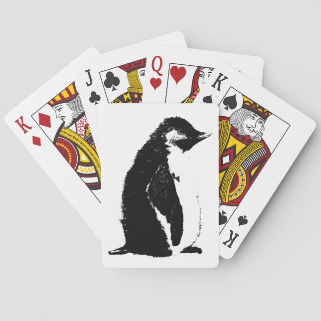 Perfect Penguin Playing Cards (Back)