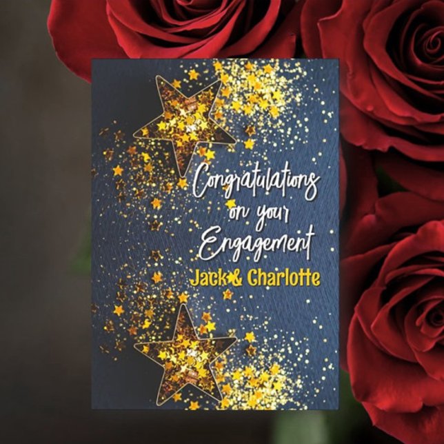 Perfect Pick!  Personalized Engagement card (Creator Uploaded)