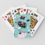 Perfect Piggies Playing Cards at Zazzle
