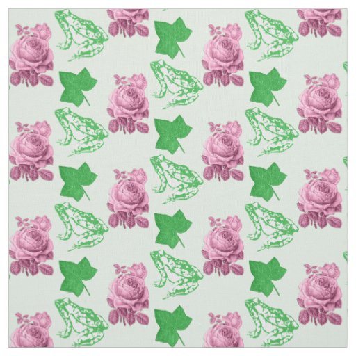 Perfect pink and green fabric