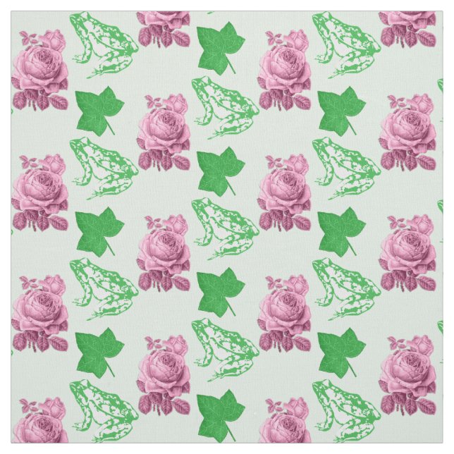 Perfect pink and green fabric (Swatch)