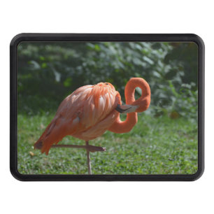 Perfect Pink Flamingo Tow Hitch Cover