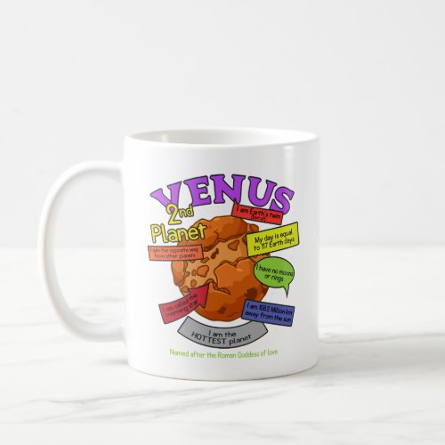 Perfect Planets Teachers _ Venus for Solar Syste Coffee Mug