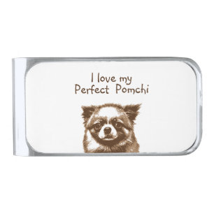 Perfect Pomchi Silver Finish Money Clip
