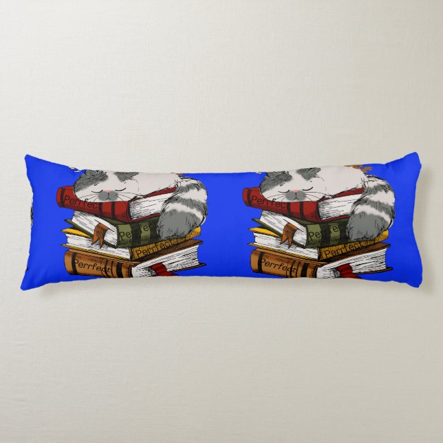 Perfect Purrs Body Pillow (Front)