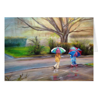 "Perfect rainy day" Cards