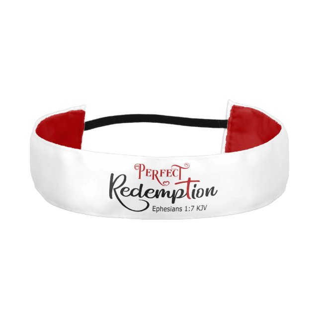 Perfect Redemption Athletic Headband (Front)