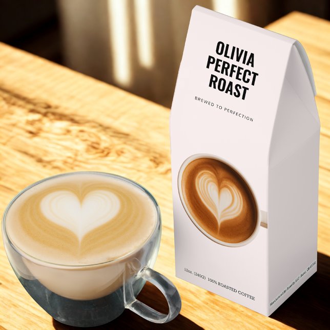 Perfect Roast  Personalized Modern Breakfast Blend Roasted Coffee (Creator Uploaded)