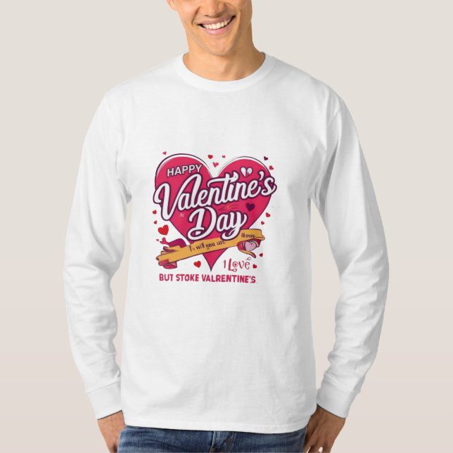Perfect Romantic Gift for Valentine's Celebration T-Shirt (Front)