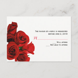 Perfect Roses Response Card