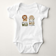 Perfect Safari-Themed Bodysuit for Your Little Exp
