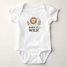Perfect Safari-Themed Bodysuit for Your Little Exp