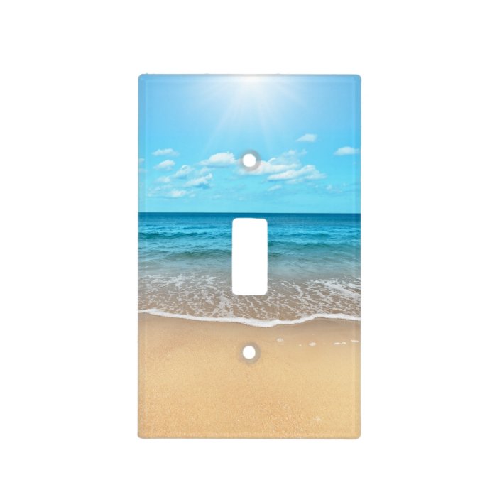 Perfect Sandy Beach Light Switch Covers