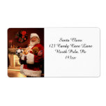 Perfect Santa Claus Address Mailing Label