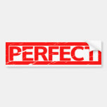Perfect Stamp Bumper Sticker