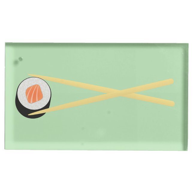 Perfect Sushi I Place Card Holder (Front)