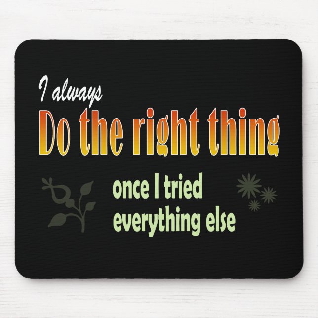 Perfect target mouse pad (Front)