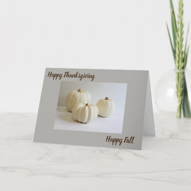 PERFECT TIME TO SAY **THANKFUL FOR YOU*** CARD (Front)