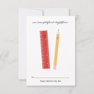 Perfect together classroom Valentine's day Card
