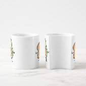 Perfect Together Kawaii Avo on Toast Couples Coffee Mug Set (Side)