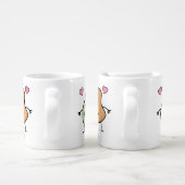 Perfect Together Kawaii Avo on Toast Couples Coffee Mug Set (Handle)