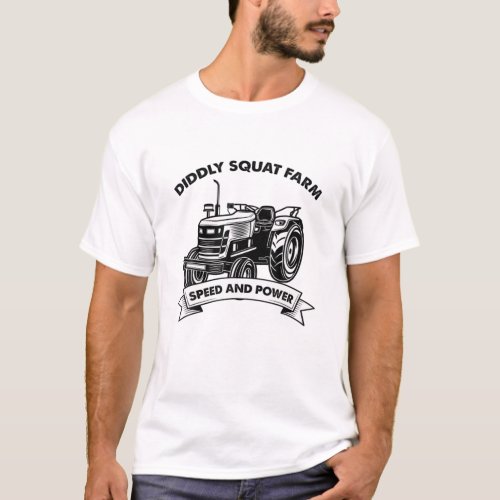 Perfect Tractor Design Diddly Squat Farm Speed And T_Shirt