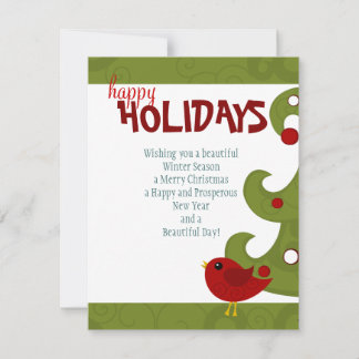 Perfect Tree Holiday Card