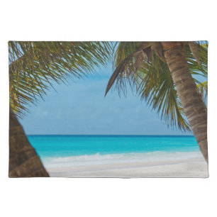 Perfect Tropical Paradise Beach Placemat