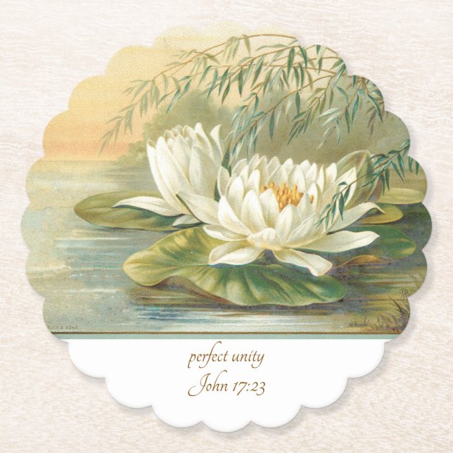 Perfect Unity Paper Coaster (Front)