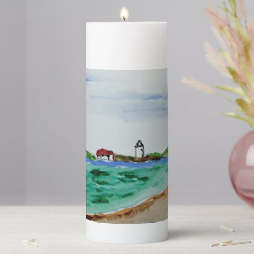 Perfect View _ Herring Cove Beach _ Pillar Candle