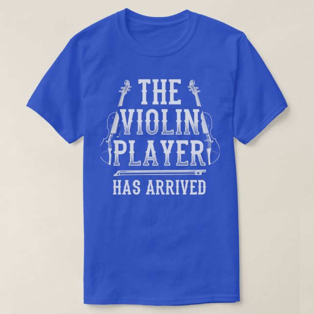 Perfect Violin Design Quote The Violin Player T-Shirt (Design Front)