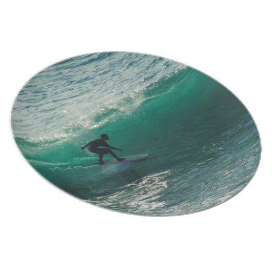 perfect wave dinner plate (Right Side)