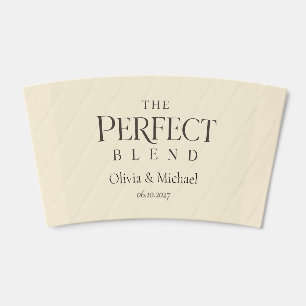 Perfect Wedding Coffee Cup Sleeve