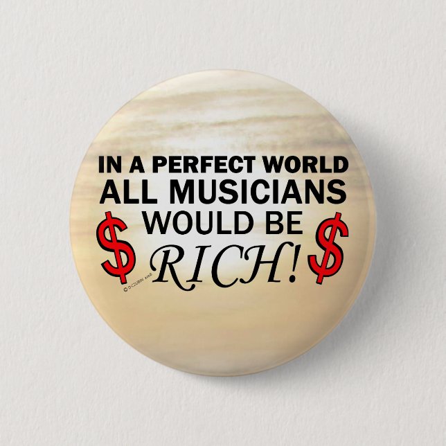 Perfect World Button (Front)