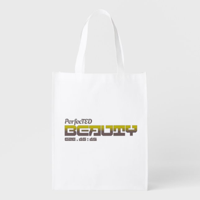 Perfected Beauty Grocery Bag (Front)