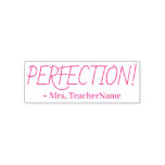 [ Thumbnail: "Perfection!" Tutor Rubber Stamp ]
