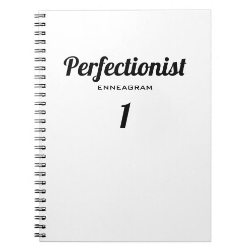 Perfectionist Enneagram 1 Journal Notebook