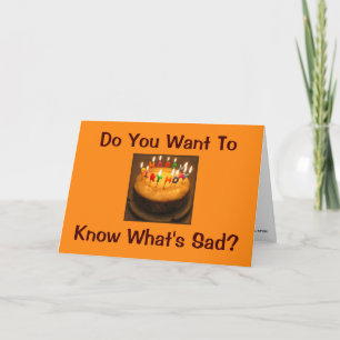 Perfectionist's Birthday Card