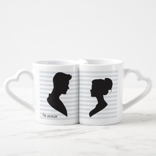 Perfectly Entwined Lovers Mug Set