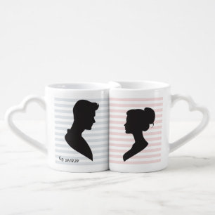 Perfectly Entwined Lovers' Mug Set