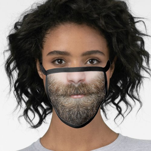 Perfectly Groomed Mirror Beard Face Mask
